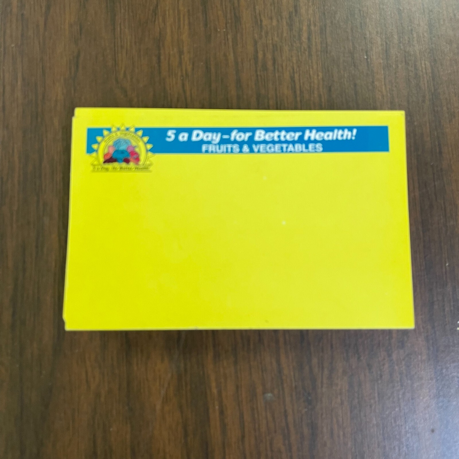 5 a day for better health Price Signs for Grocery Stores -5.5″w x 3.5″H- 42pcs