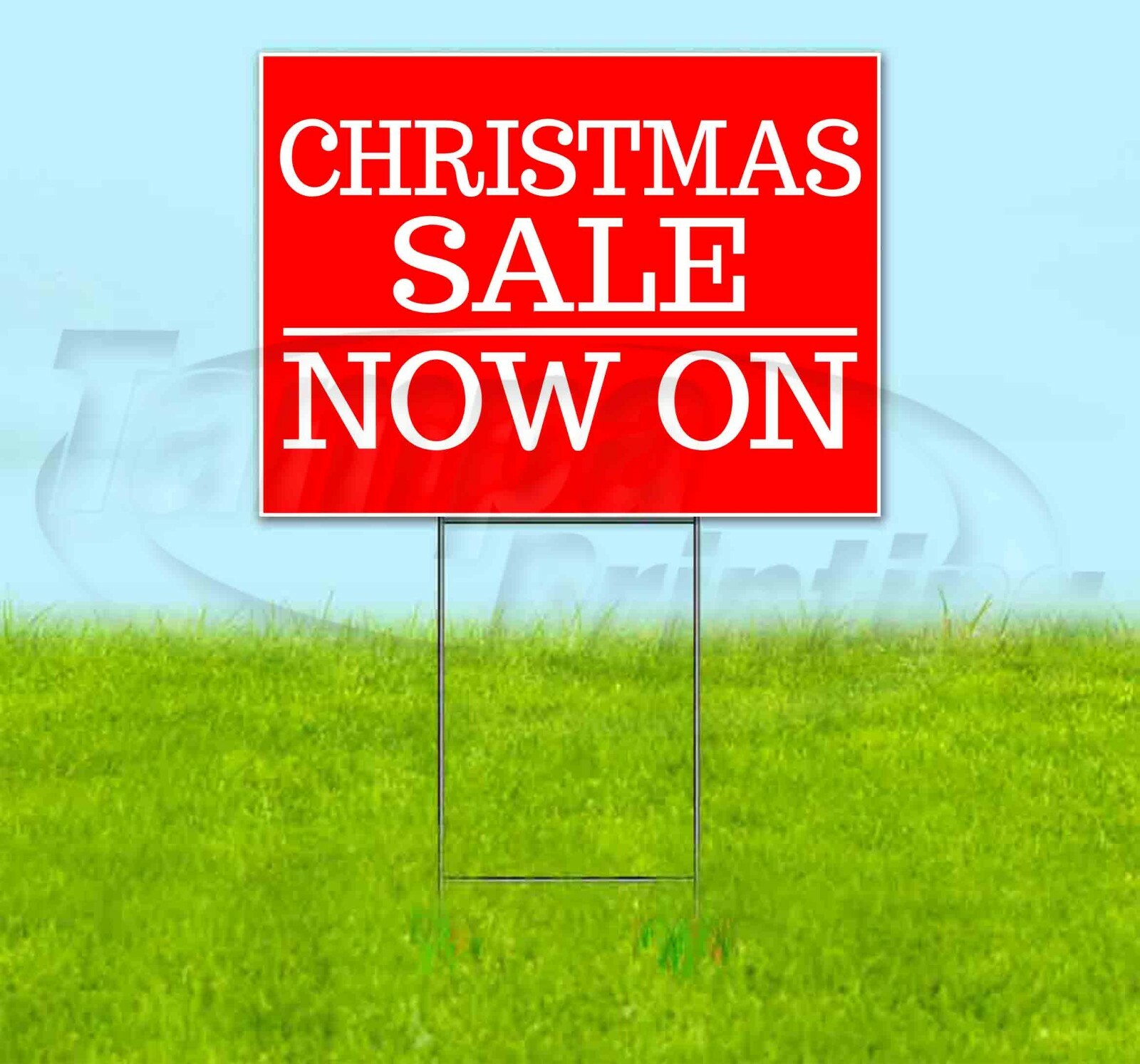 CHRISTMAS SALE NOW ON 18×24 Yard Sign Corrugated Plastic Bandit Lawn USA