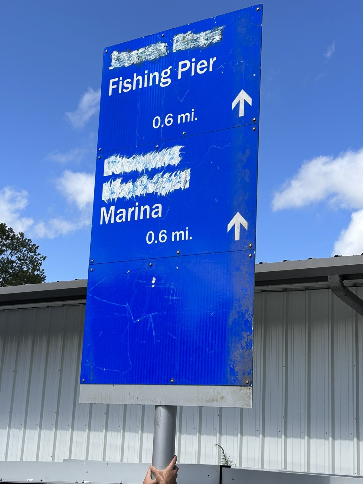 Aluminum SIGN & Pole sign, Decorative, Large