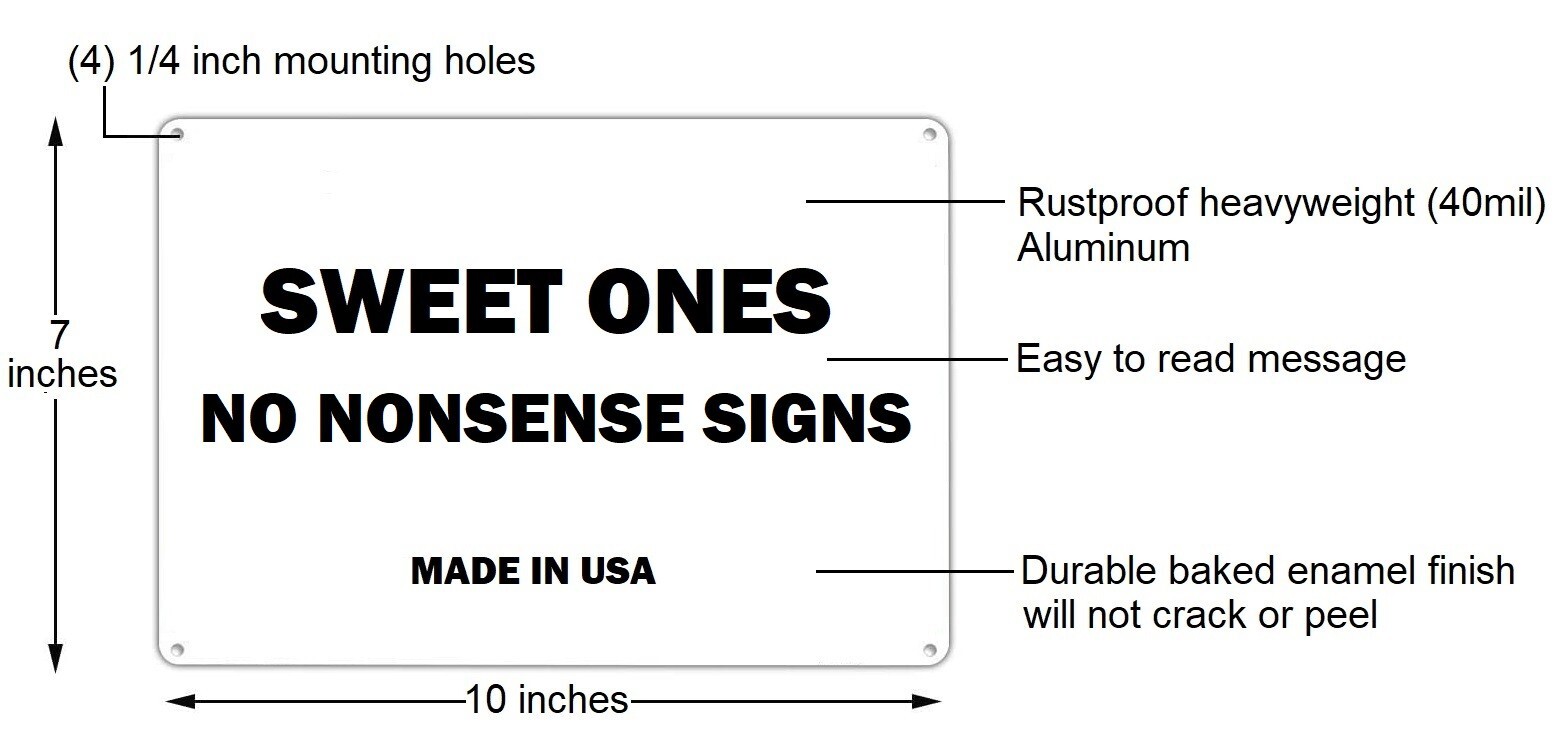 “SOCIAL DISTANCING” Warning Sign-Heavy Duty Aluminum