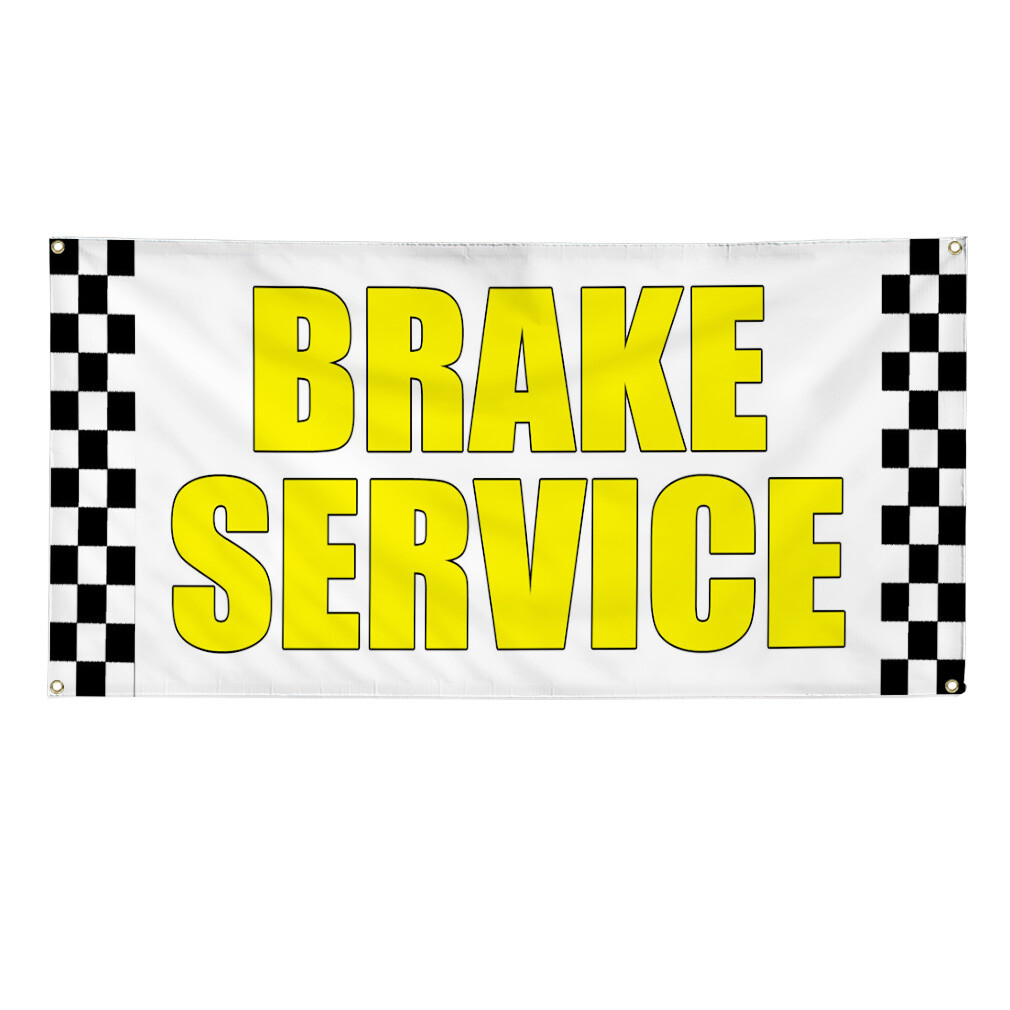 Vinyl Banner Multiple Sizes Brake Service Car Body Shop Repair Business Outdoor