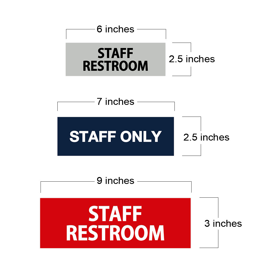 Basic Staff Restroom