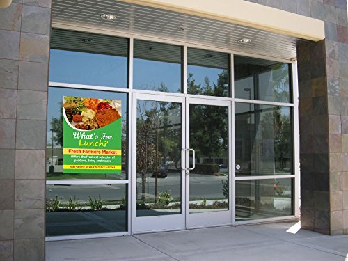 What’s for Lunch Fresh Farmers Market Display Retail Sign,18″w x 24″h,Full Color
