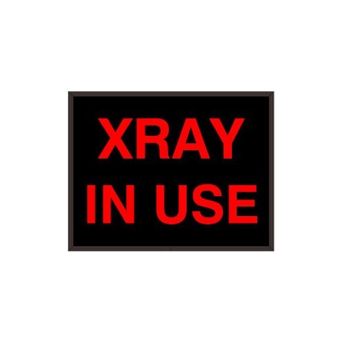 Signal-Tech 31249 SBL1418R-H773/120-277VAC Xray In Use Indoor Sign