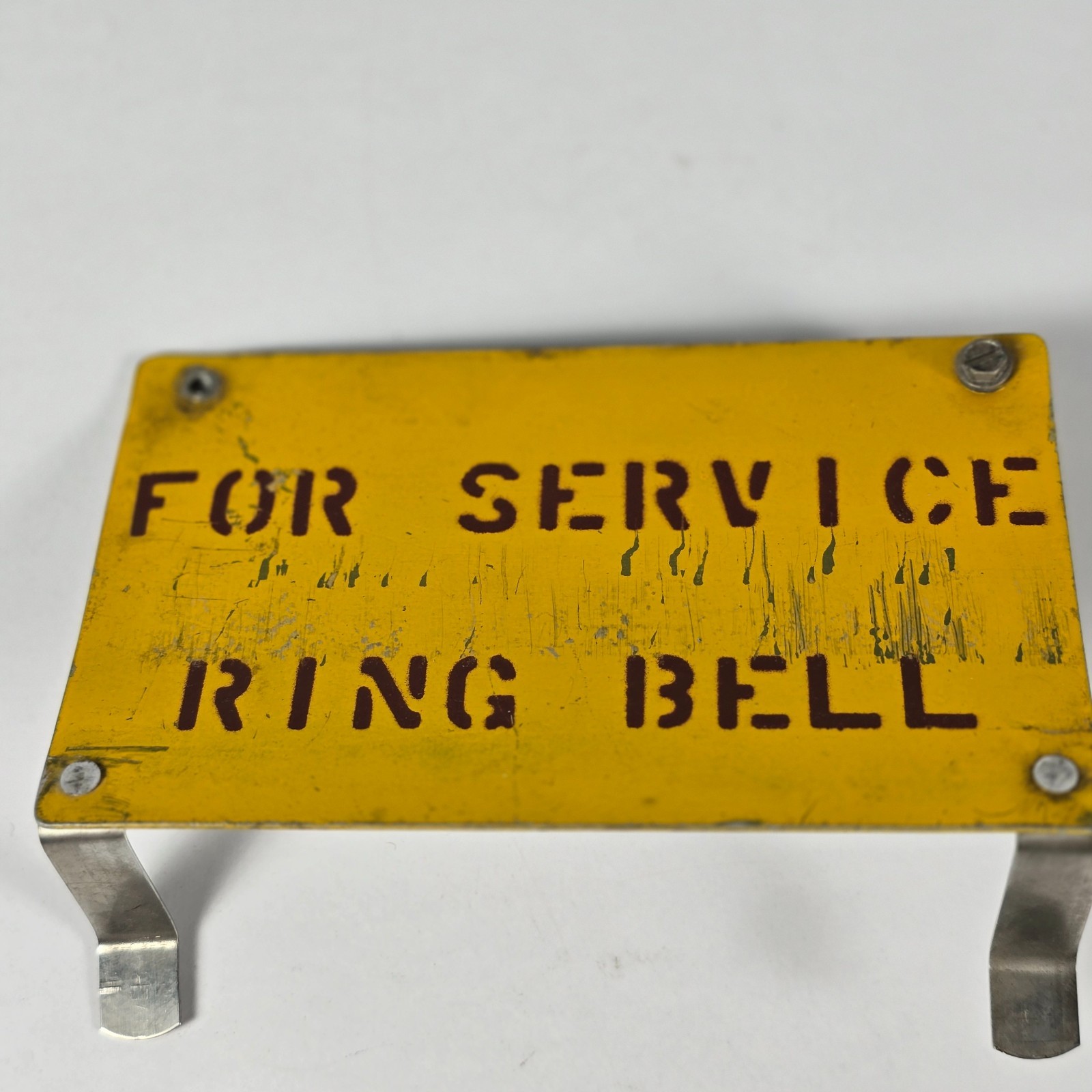 For ServiceRing Bell Home Office Shop Alert Notice Aluminum Metal Sign