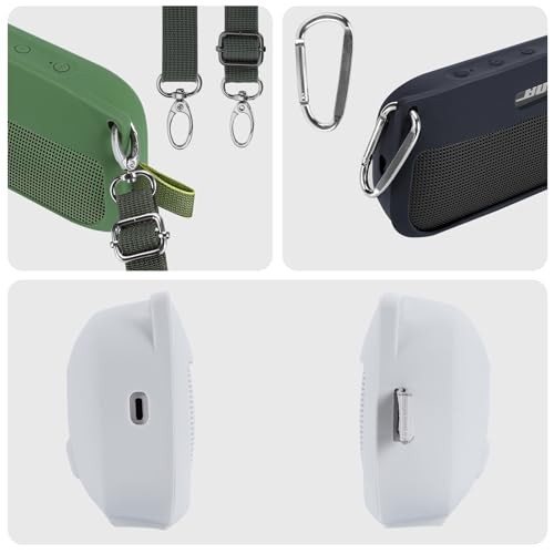Lebakort Silicone Case Compatible with Bose SoundLink Flex Bluetooth Speaker