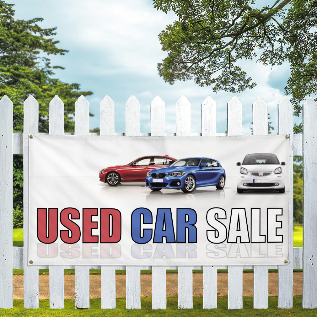 Vinyl Banner Multiple Sizes Used Car Sale Outdoor Advertising Printing B Outdoor