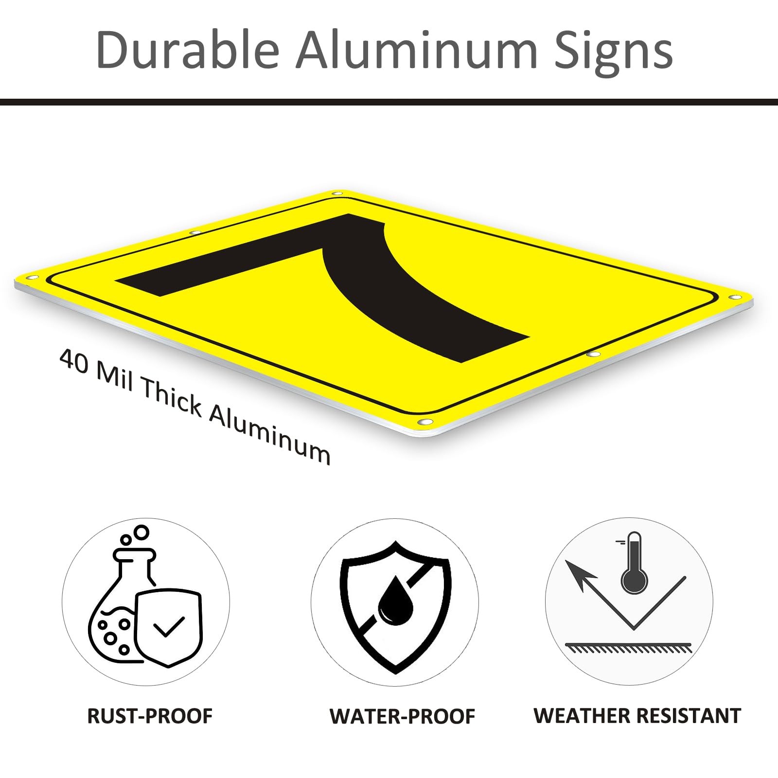 Number Sign 7 Tennis Court Parking Lots 12×8 Inch Weatherproof Metal