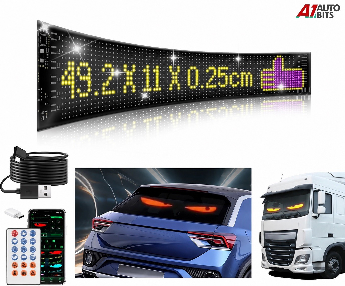 Programmable LED Sign Scrolling Message led Shop Signs Digital Display led Board