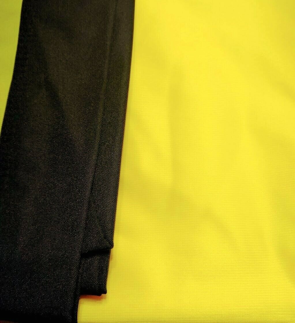 SHARP YELLOW FLUORESCENT Feather Swooper Flutter Flag vertical banner WINDLESS
