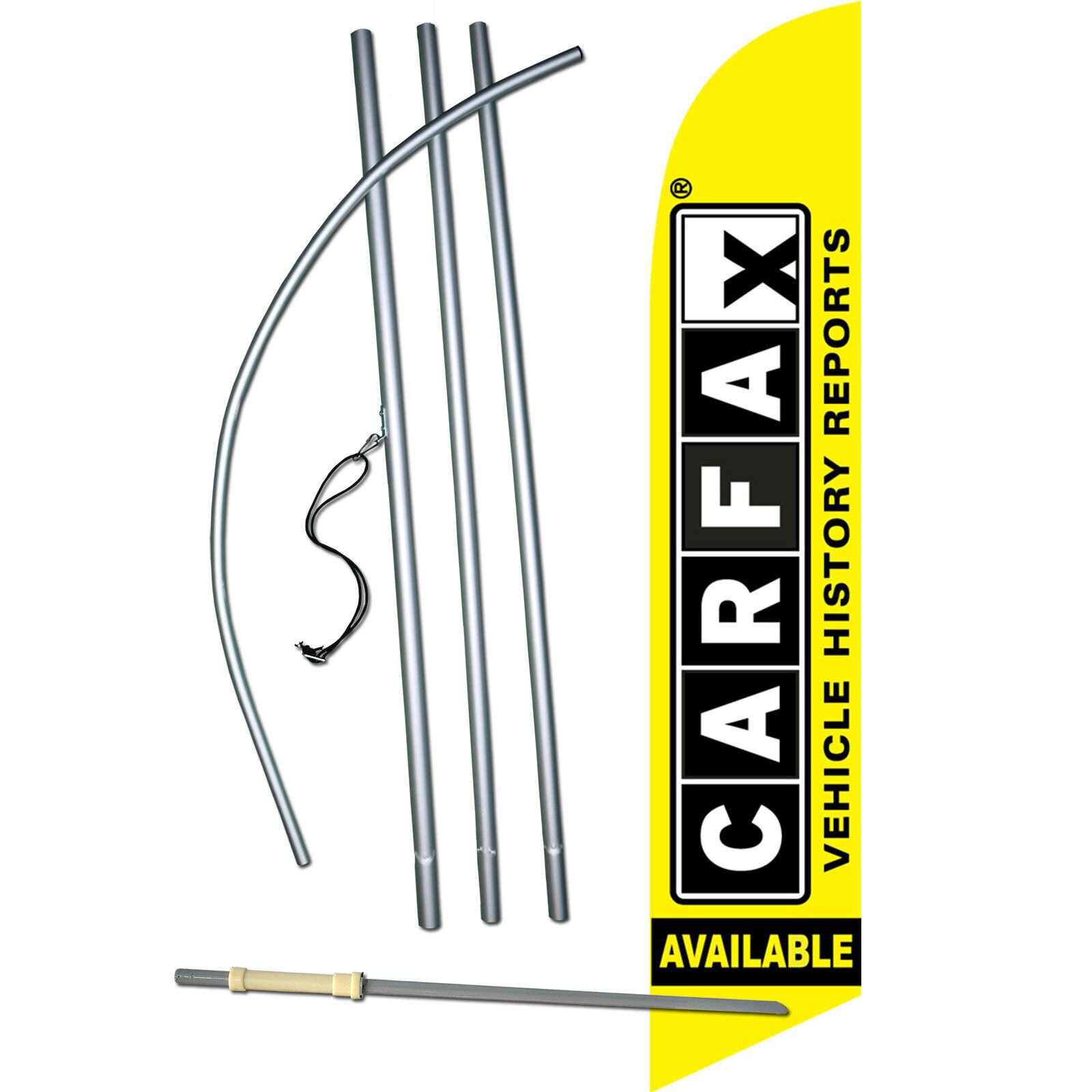 Car Fax Complete Swooper Flag Bundle