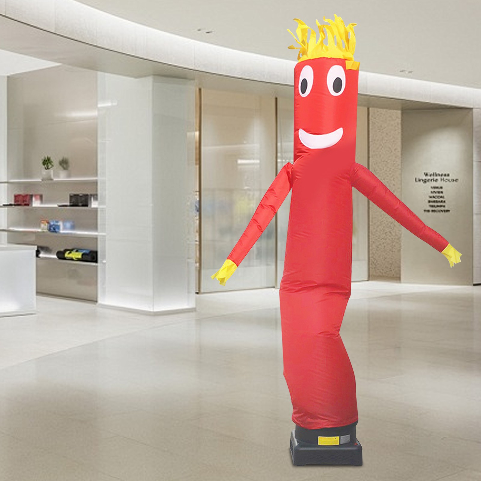 3m/10ft Advertising Inflatable Tube Men Blow Up Giant Waving Arm Fly Human Model