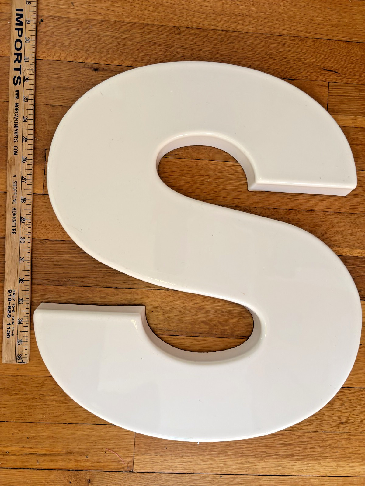Outdoor plastic sign LETTERS Store Front Commercial Quality SIGNAGE u pick 18″-