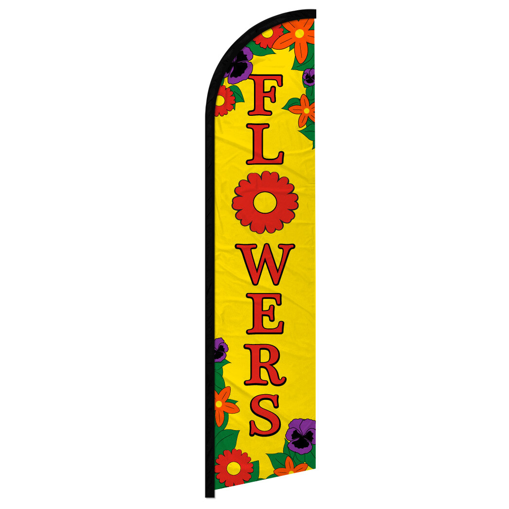 Flowers Windless Swooper Flag Florist Arrangements