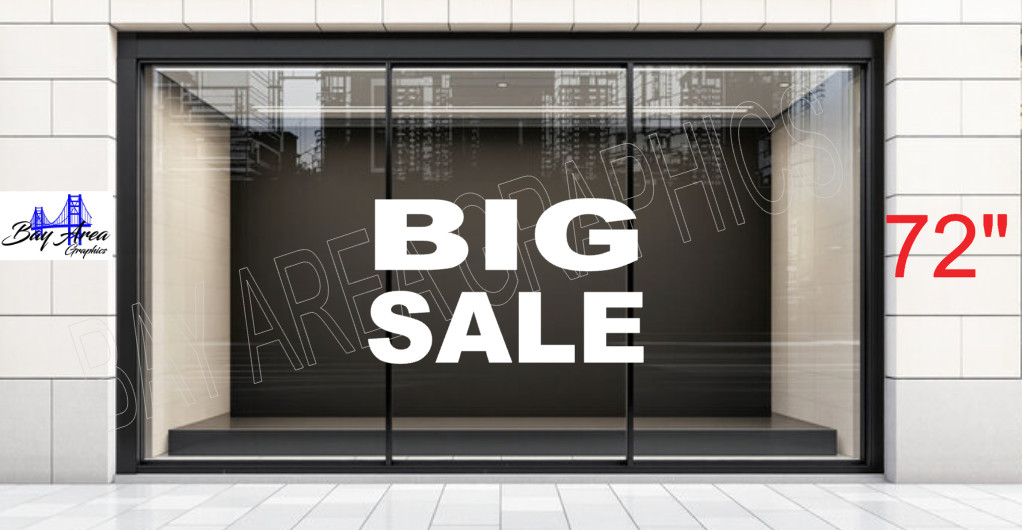 Retail BIG SALE Vinyl Decal Waterproof Sign ORACAL 651 Red White Yellow Outdoor