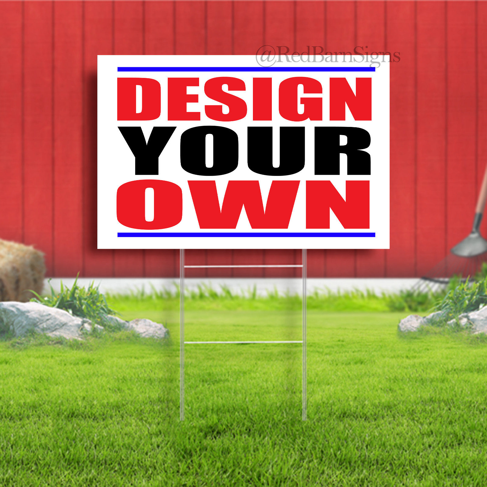 Design Your Own Indoor Outdoor Yard Sign