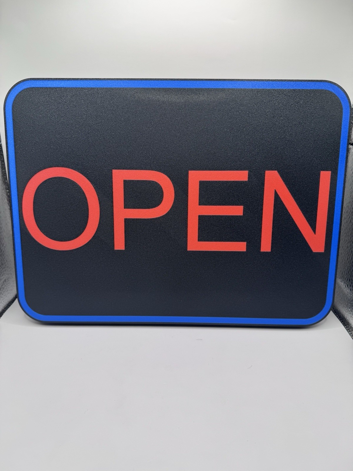LED Business “OPEN” Sign – 13.5” x 10” Inch With USB Power Cord