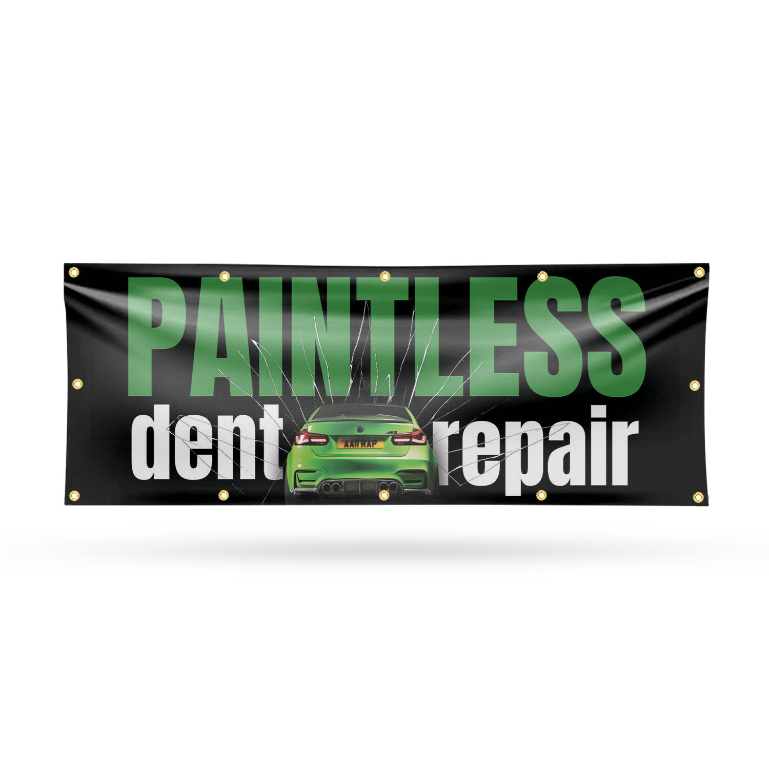 Paintless Dent Repair Vinyl Banner Sign with Metal Grommets Heavy-Duty