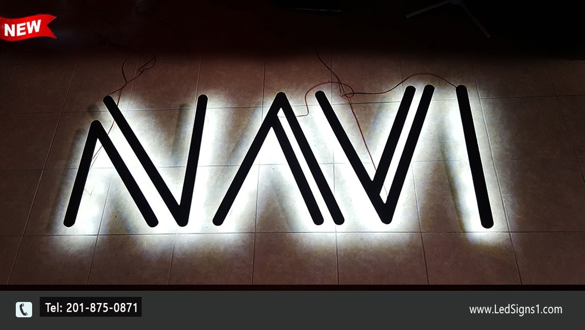 Custom made Slim Letters Led Back-Lit 22 Inches