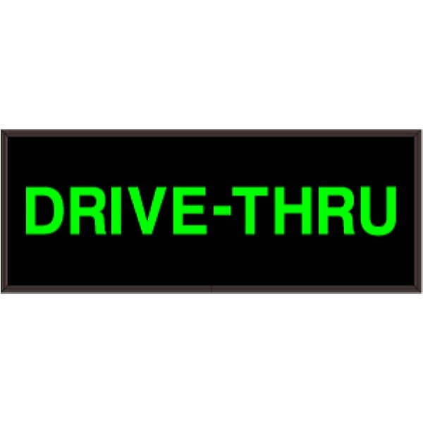 Signal-Tech 56695 PHX718G-B846/120-277VAC DRIVE-THRU Outdoor Sign