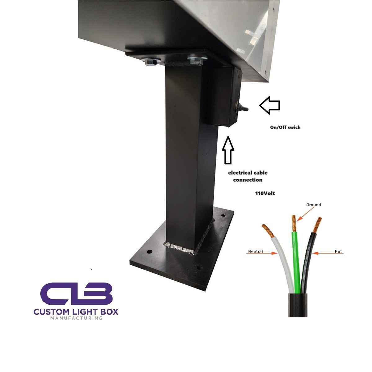 LED Drive thru Outdoor Menu Board | UniLite 24 48 | 8-day production lead time 1