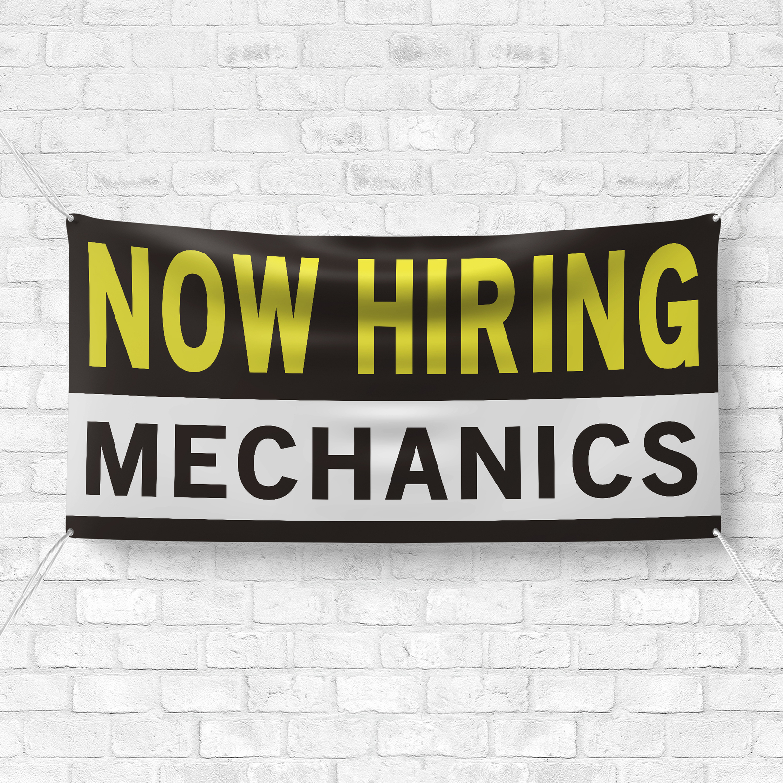 Now Hiring Mechanics 13 oz Heavy Duty Vinyl Banner Mechanic Jobs Available Sign