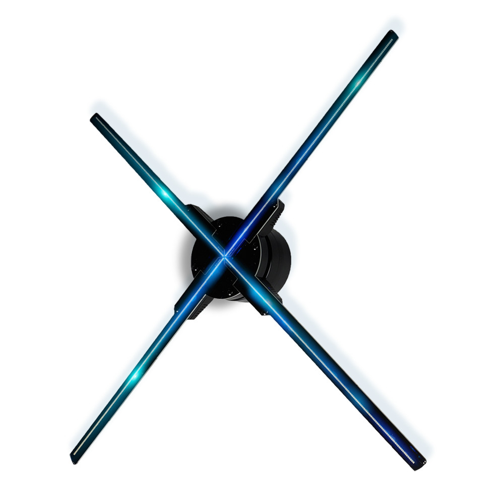 Z3H 65cm multi hologram 3D LED display projector for advertising rotating lamp