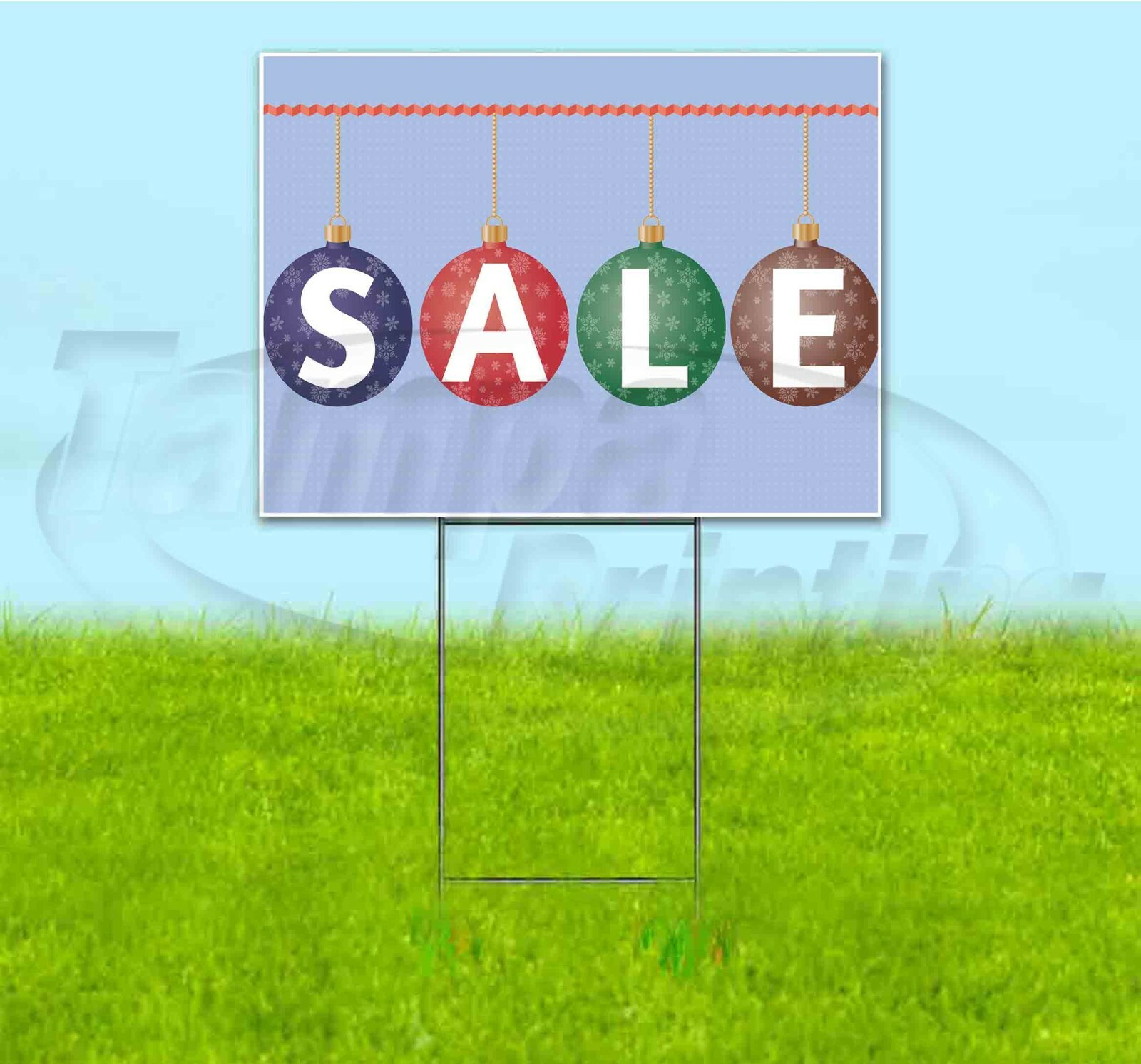 SALE 18×24 Yard Sign WITH STAKE Corrugated Bandit USA BUSINESS HOLIDAYS