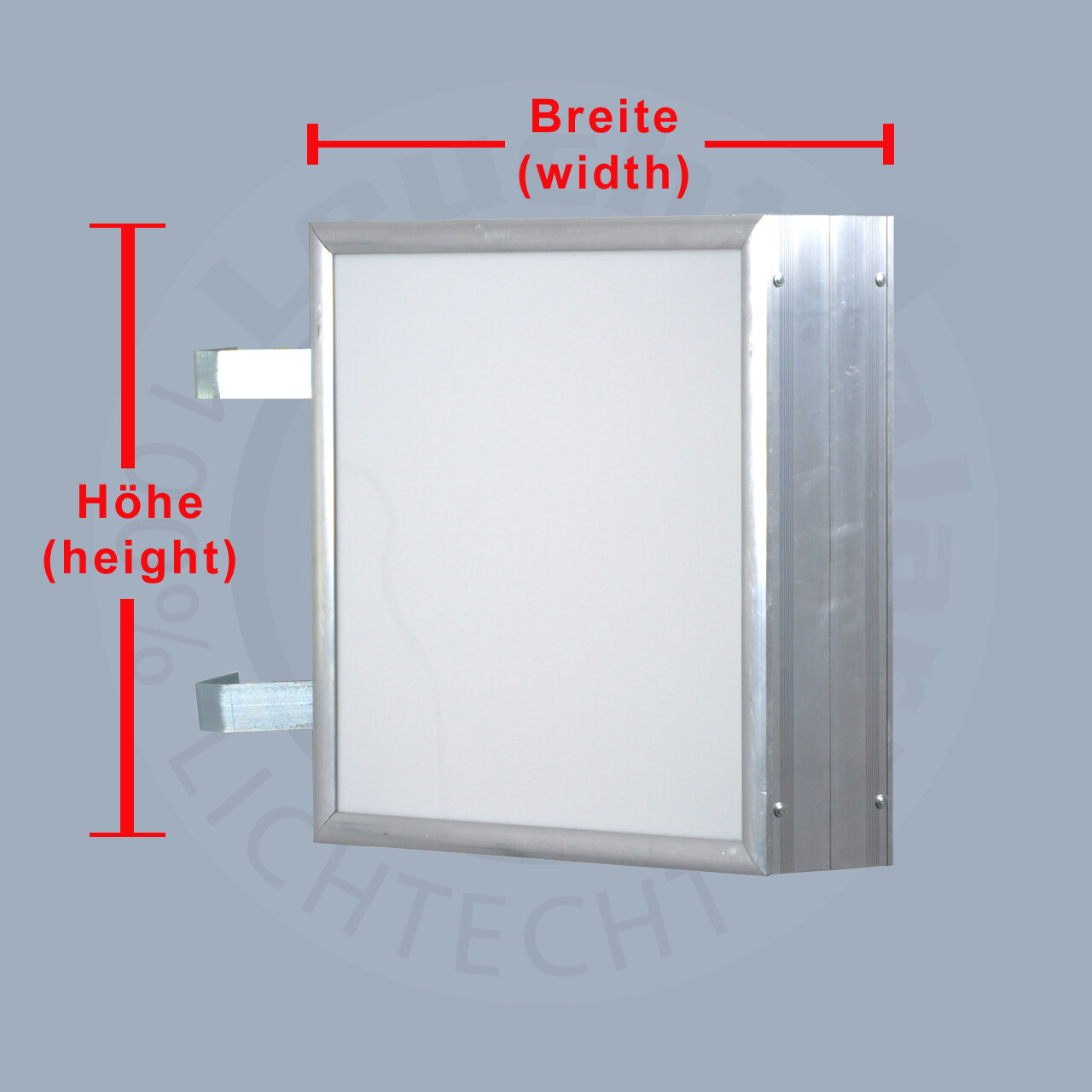 30% Discount 2-seitiger LED Lightbox 1000-35 7/16-5 7/16in Crossbeam Exhibitor