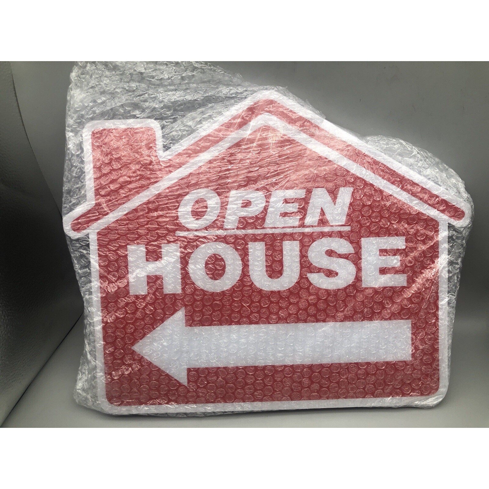 7 Pcs Open House Signs for Real Estate 18″ X 14″ Double Sided Real Estate Signs