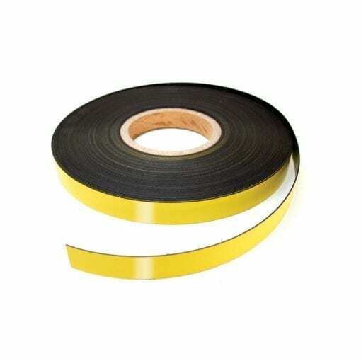 YELLOW Magnetic Tape Strip 30M ROLL x 10mm x 0.8mm | Sign Warehouse Labelling