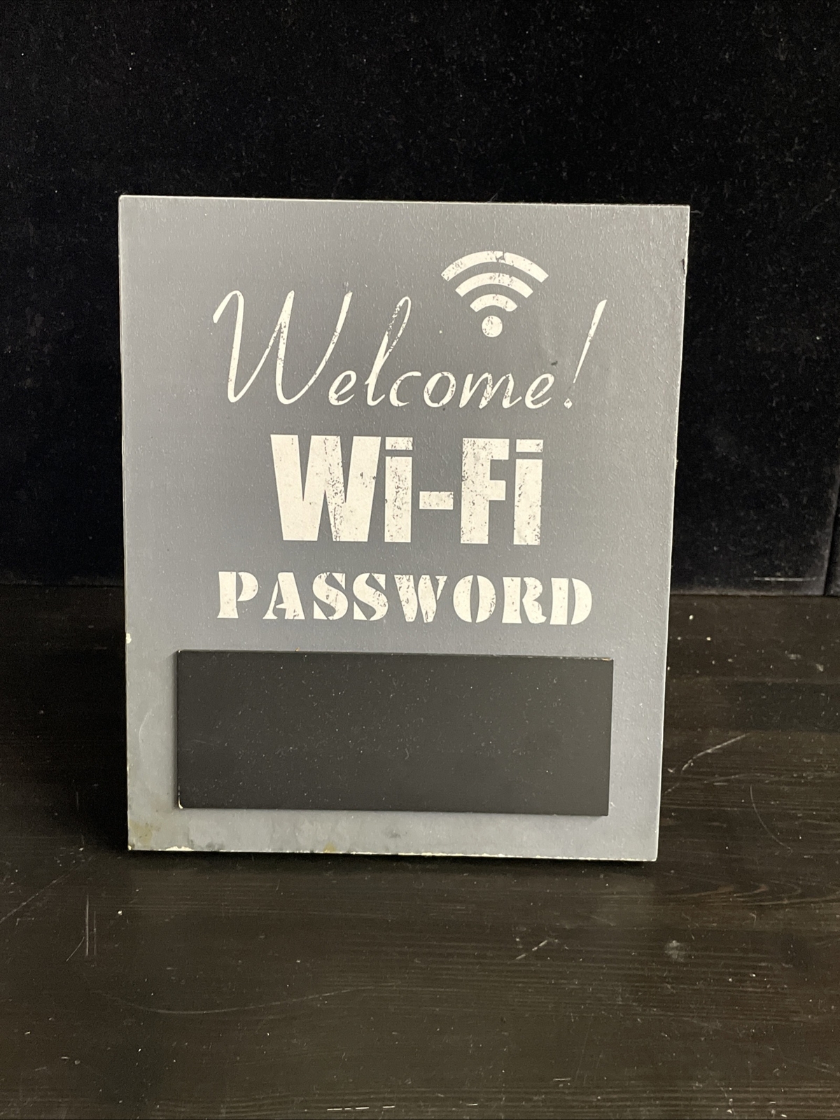 Rustic Wifi Password Sign For Home Wifi Chalk Board Sign Cute