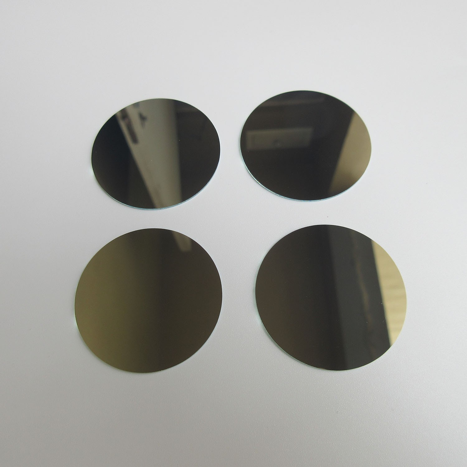 Gobo Glass Blanks 2-sides Mirrored Color 37.5mm Diameter Quantity 200 Pieces