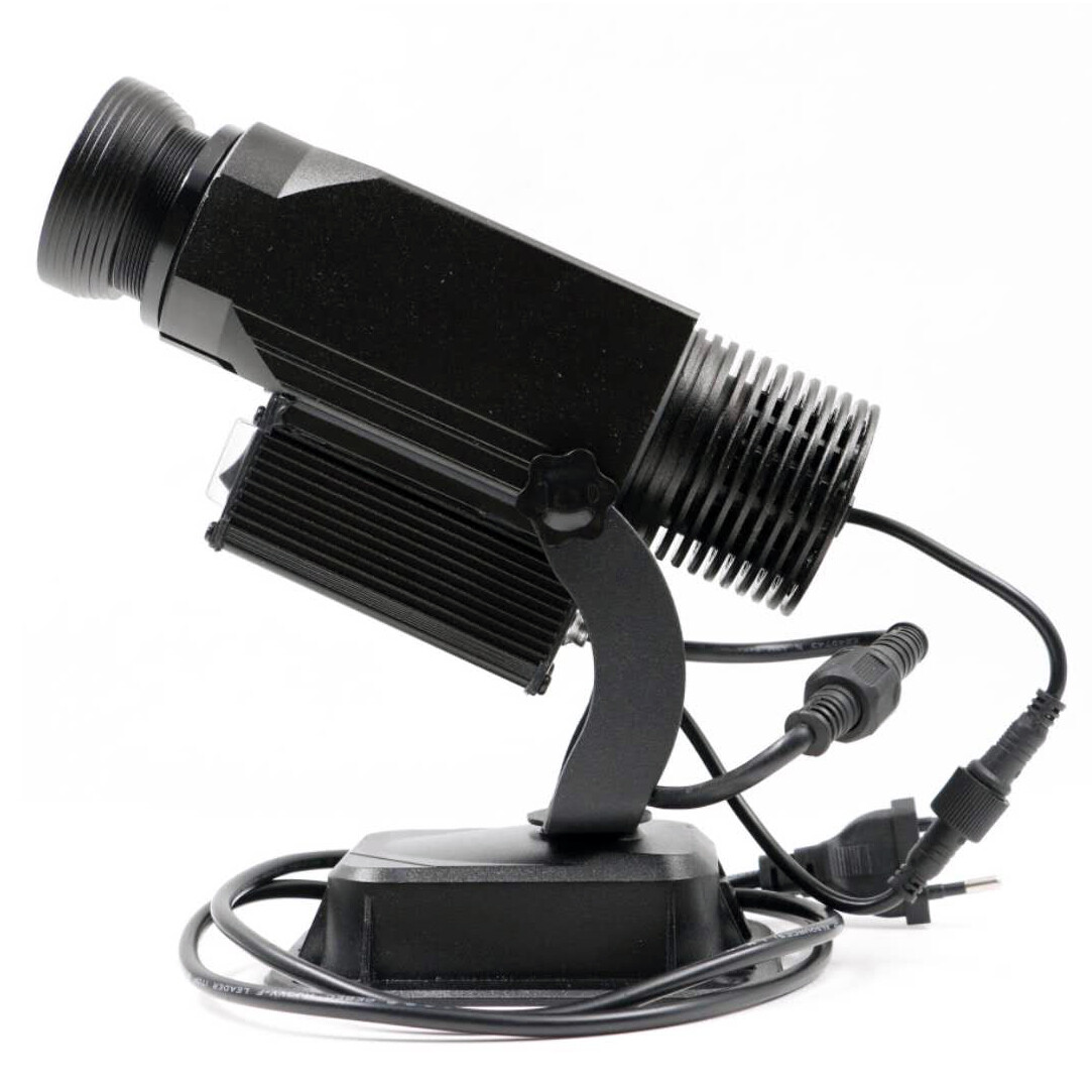 Custom 15W LED GOBO AD Logo Projector Light Rotating Image + Remote Controller