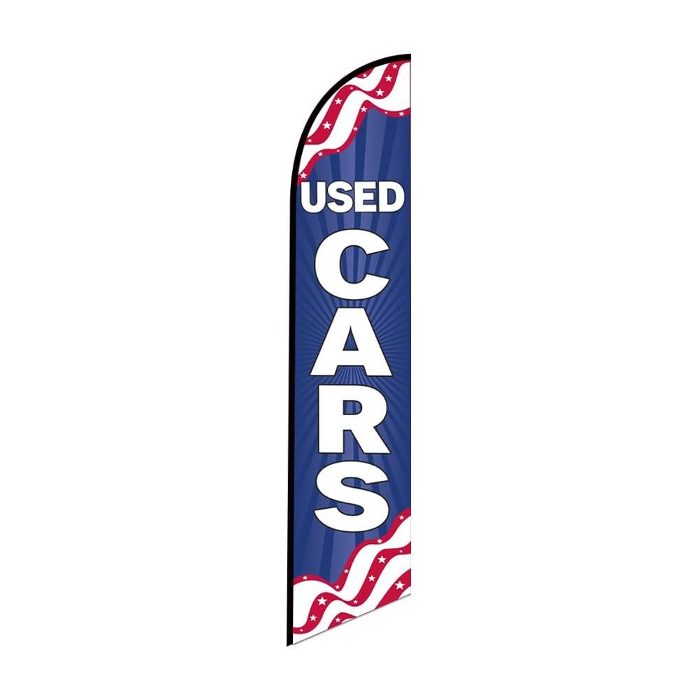 Used Cars Flag Windless Swooper 4 Lot Set Auto We Finance Buy Here Pay Here Sale