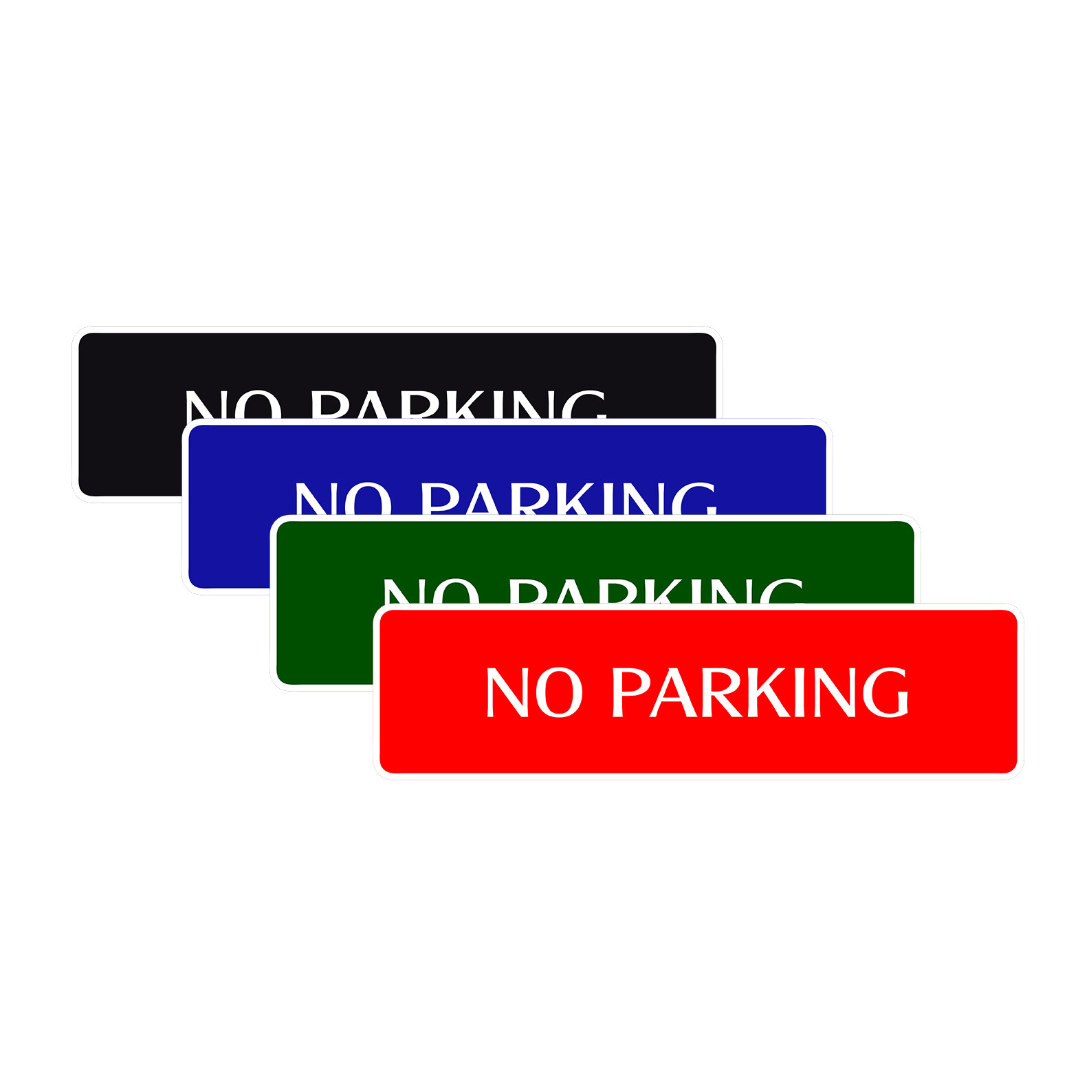 No Parking Road Traffic Private Property Novelty Street Aluminum Metal Sign