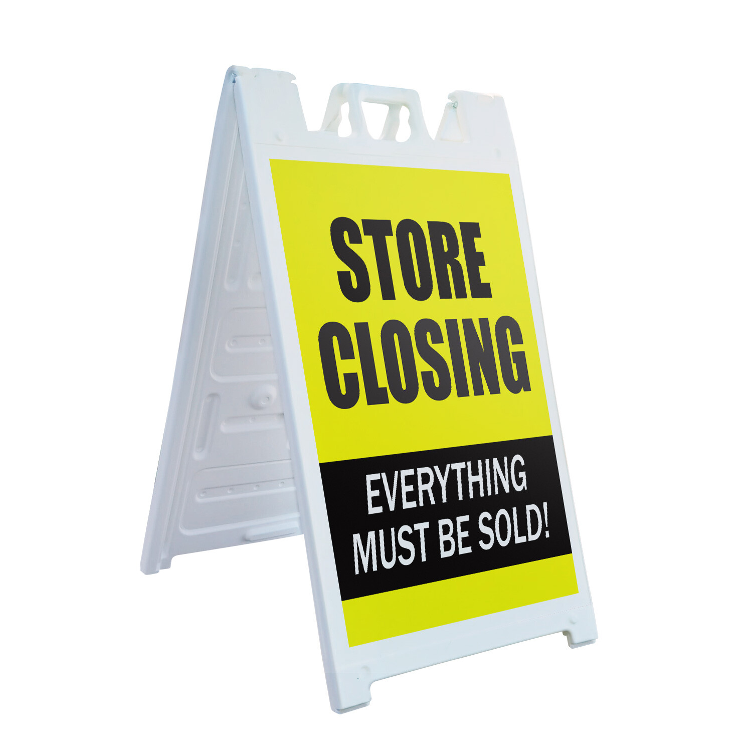 A-frame Sidewalk Store Closing 24″ x 36″ Double Sided A-Frame Sidewalk Sign