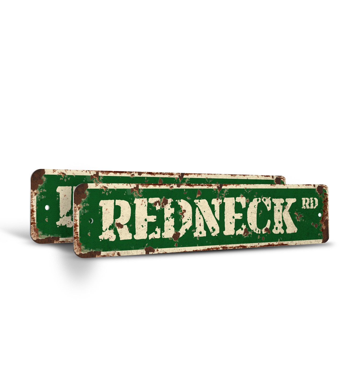 REDNECK Vintage Style Rustic Street Sign Metal Southern Pride south good old