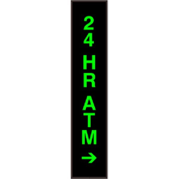 Signal-Tech 31255 PHX347G-165/120-277VAC 24 HR ATM Outdoor Sign
