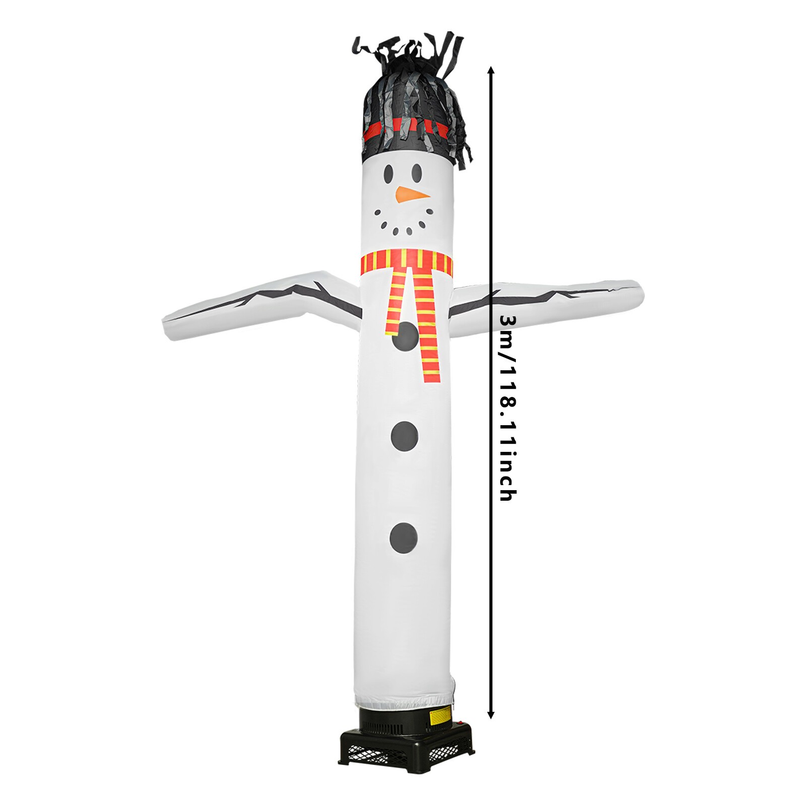 Air Inflatable Snowman Tube Advertising Wacky Waving Tube Air Inflatable Dancer