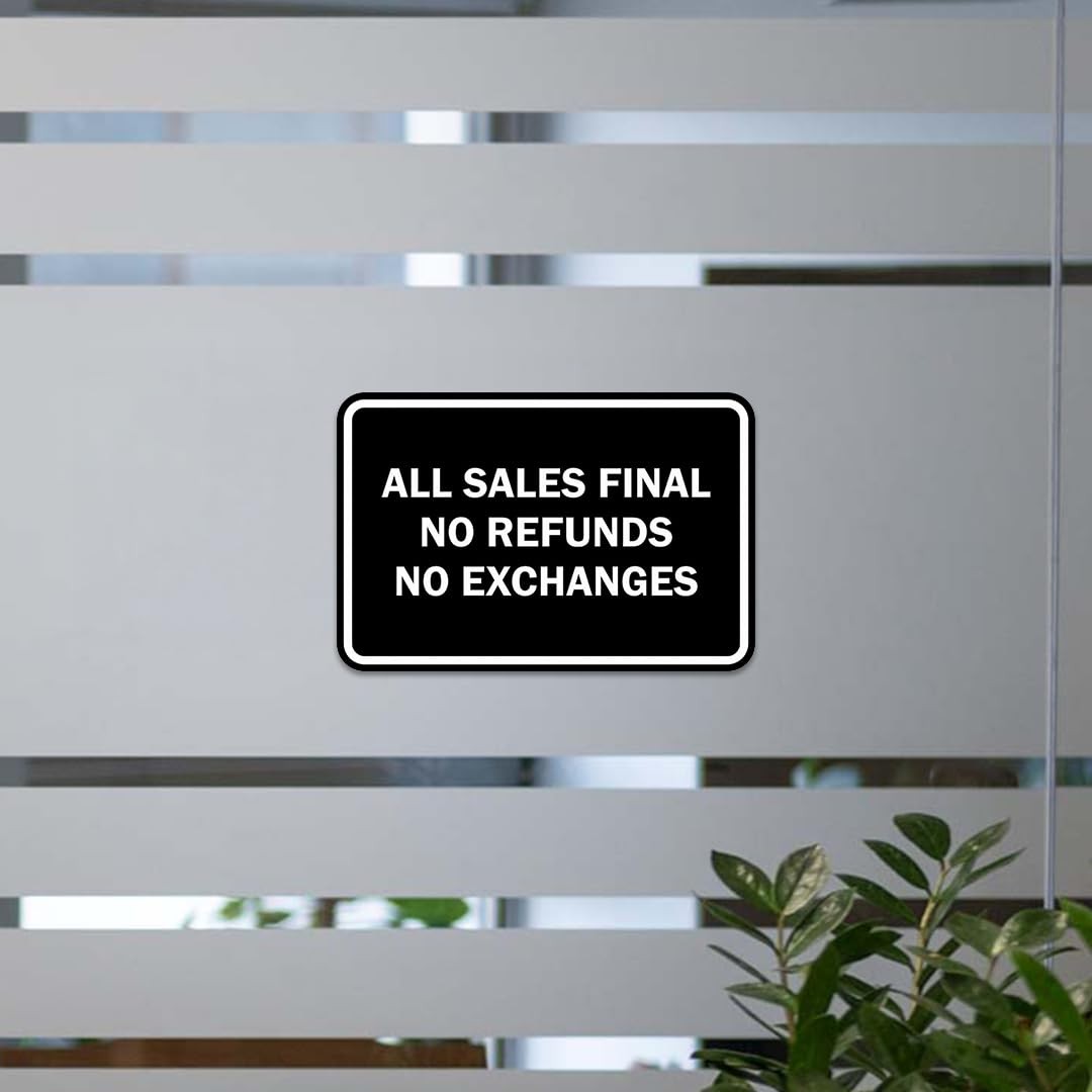 Signs ByLITA Classic Framed Sign – Brushed Gold Medium 10 Pack