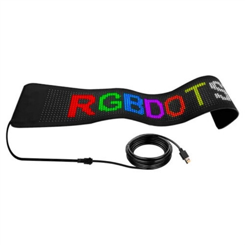 Bluetooth LED Display Screen Message Scrolling Sign Board Ultra-thin ScreendtaP