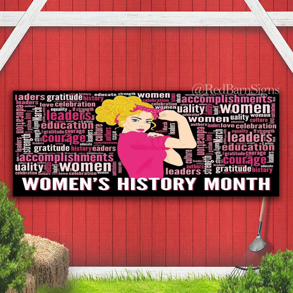 Women History Month Decorations Women’s History Month Backdrop Women’s Decoratio