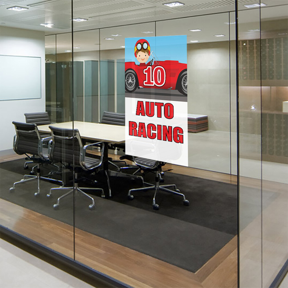 Door Decals Vertical Vinyl Stickers Multiple Sizes Auto Racing Sports Vinyl