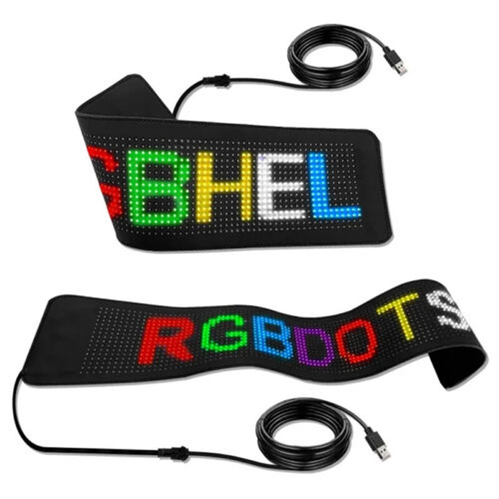 Bluetooth LED Display Programmable Message Sign Moving Scrolling Lighting BoareT
