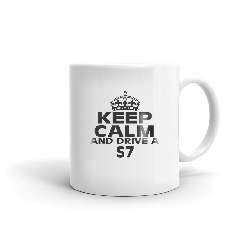 Keep Calm And Drive A S7 Coffee Tea Ceramic Mug Office Work Cup Gift