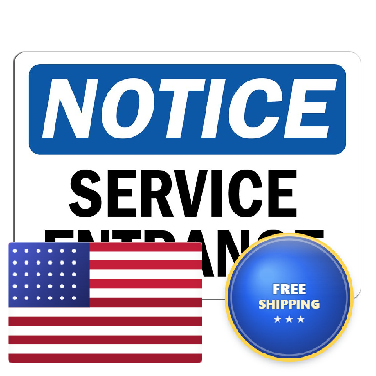 Signmission Osha – No Plastic Your Business Construction Site In