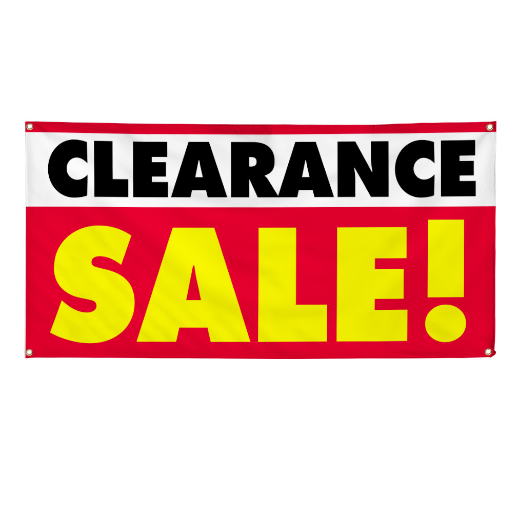 Vinyl Banner Multiple Sizes Clearance Sale Advertising Printing J Business Sales