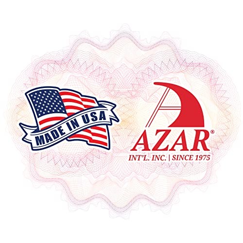 Azar Displays 122021-3Pk Adhesive Clear Acrylic Wall Sign Holder Vertical 8.5 X