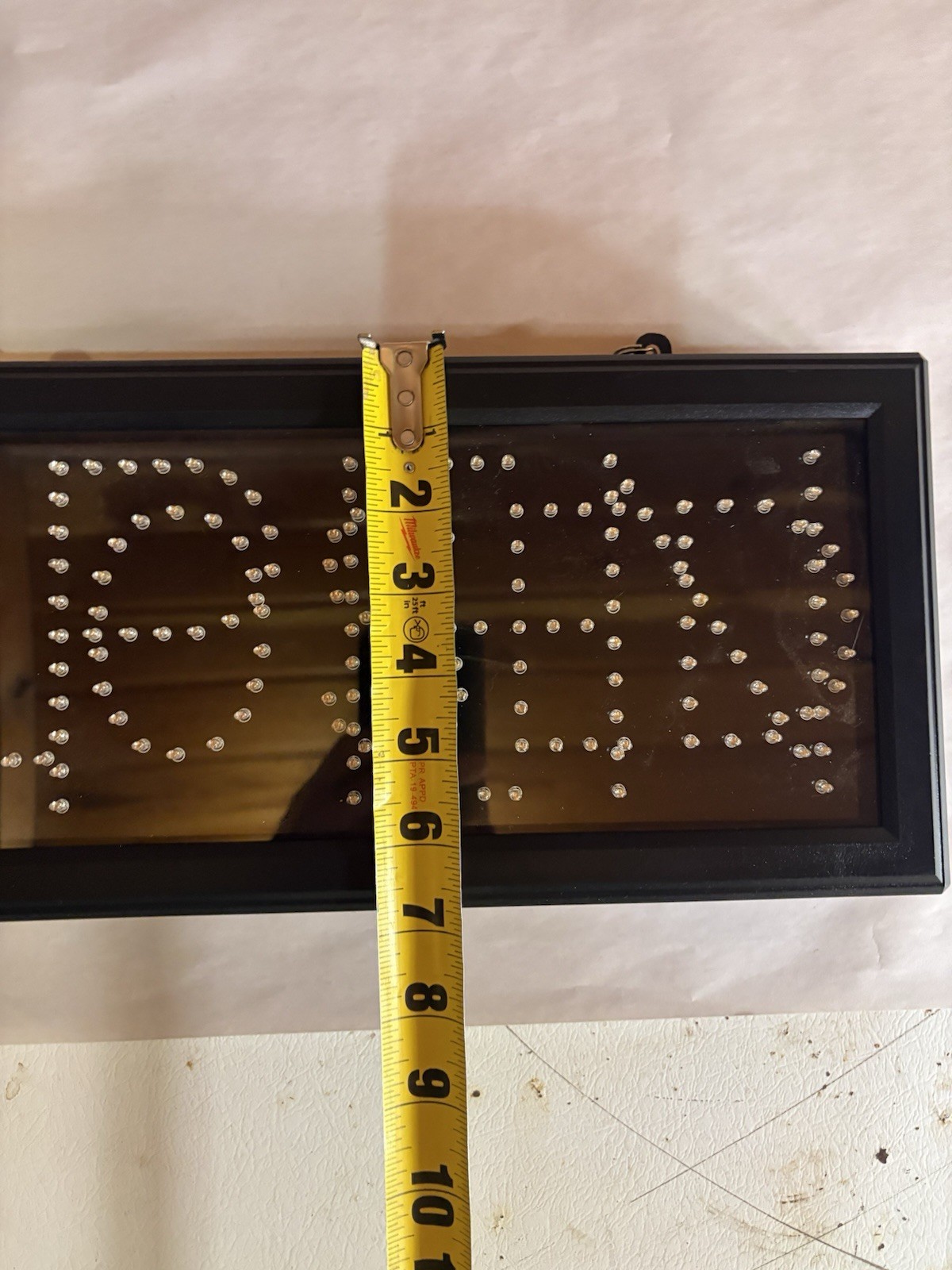 LED OPEN / CLOSED Sign Business Hanging Electric Lights Green Red Energy Saving
